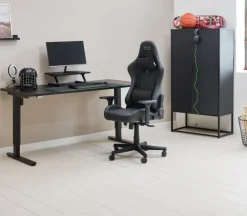 Skab VIRUM 2 låger sort