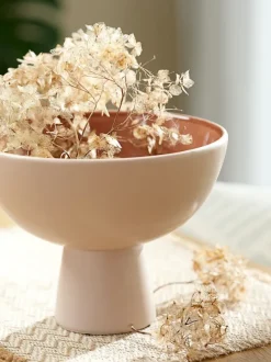 Skål CHRIS Ø21xH16cm beige/terrakotta
