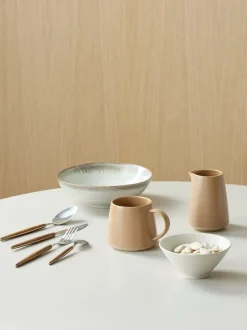 Skål VICTOR Ø20cm beige lertøj