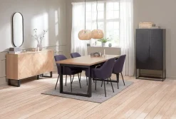 Skænk AGERSKOV 3 låger eg/sort