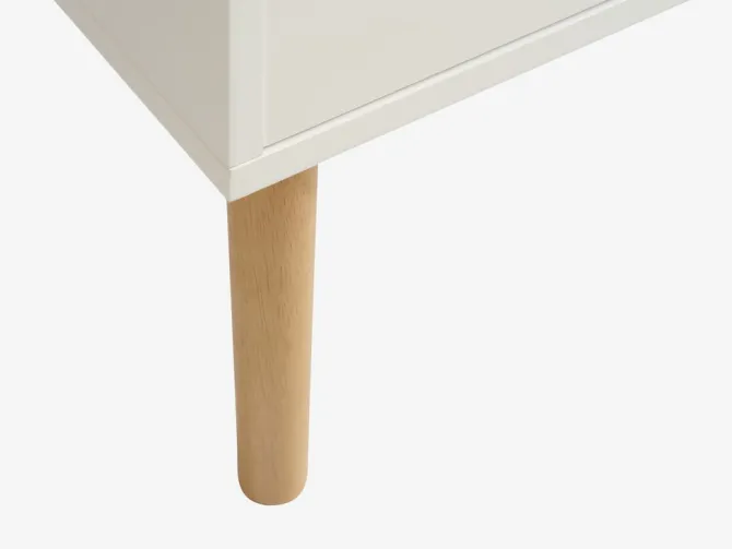 Skænk FENSMARK 2 låger 3 skuffer hvid/eg