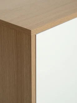 Skænk GAMTOFTE 3 låger eg/hvid