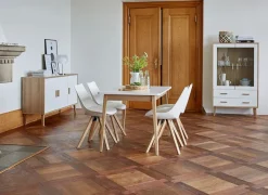 Skænk GAMTOFTE 3 låger eg/hvid