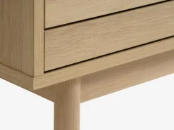 Skænk HALMBY 3 låger egefarve