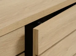 Skænk HALMBY 3 låger egefarve