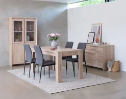 Skænk HASLUND 2 låger 3 skuffer eg