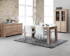 Skænk HASLUND 2 låger 3 skuffer eg