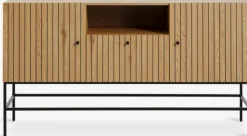 Skænk HEMDRUP 2 låger 1 skuffe egefarve