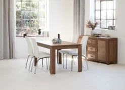 Skænk JUNGEN 2 låger 3 skuffer vild eg farve