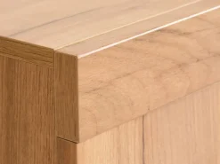 Skænk LINTRUP 2 låger 3 skuffer egefarve