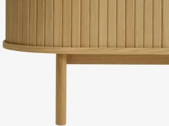 Skænk LYNGVIG 120 cm 2 jalousilåger eg natur