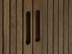 Skænk LYNGVIG 120cm jalousilåger mørk eg