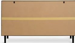 Skænk ODENSE 3 låger 3 skuffer eg/sort