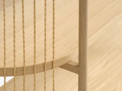 Skænk SNESLEV 2 hylder egefarve