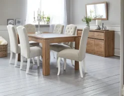 Skænk VEDDE 3 låger 3 skuffer vild eg