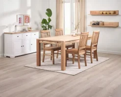 Skænk VISLINGE 3 låger 3 skuffer natur/hvid