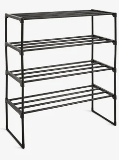 Skoreol BORNHOLM 4 hylder sort