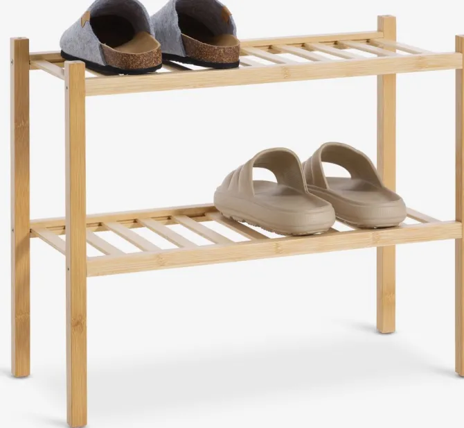 Skoreol EGTVED 2 hylder kan stables bambus