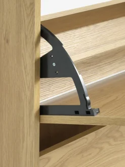 Skoskab BAKHUSE 2 rum egefarve