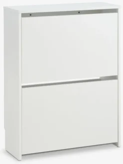 Skoskab BAKHUSE 2 rum hvid