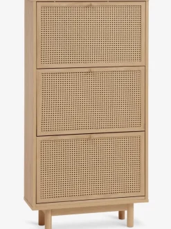 Skoskab HALMSTAD 3 rum egefarve