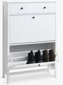 Skoskab TERPET 2 rum hvid