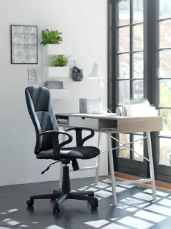 Skrivebord ABBETVED 48x120 eg/hvid