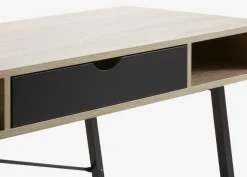 Skrivebord ABBETVED 48x120 eg/sort