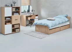 Skrivebord BILLUND 54x120 eg/hvid