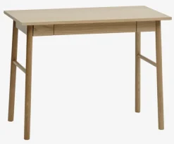 Skrivebord LANGELINIE 50x100 1 skuffe eg
