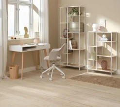 Skrivebord TAMHOLT 50x100 hvid/natur