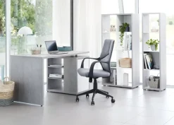 Skrivebord ULLITS 69x140 beton/højglans