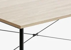 Skrivebord VANDBORG 60x120 eg/sort