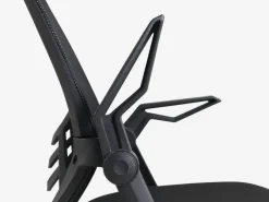 Skrivebordsstol ASPERUP sort mesh/sort stof