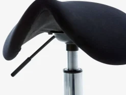 Skrivebordsstol SALTOFTE sort/krom