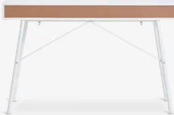 SkrivebordSTENVAD 48x120 2 skuffer hvid