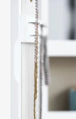 Smykkeskab MALLING m/spejl hvid