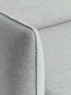 Sofa AARHUS chaiselong lysegråt stof