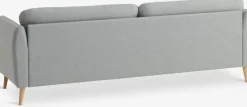 Sofa AARHUS 3-pers. lysegråt stof