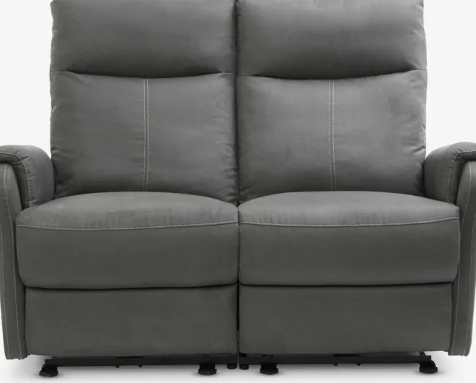 Sofa ABILDSKOV elektronisk gråt stof