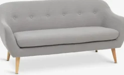 Sofa EGEDAL 2,5-pers. lysegråt stof