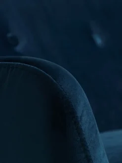 Sofa EGEDAL 2.5-pers. mørkeblå velour