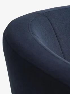 Sofa GISTRUP 3-pers. mørkeblåt stof