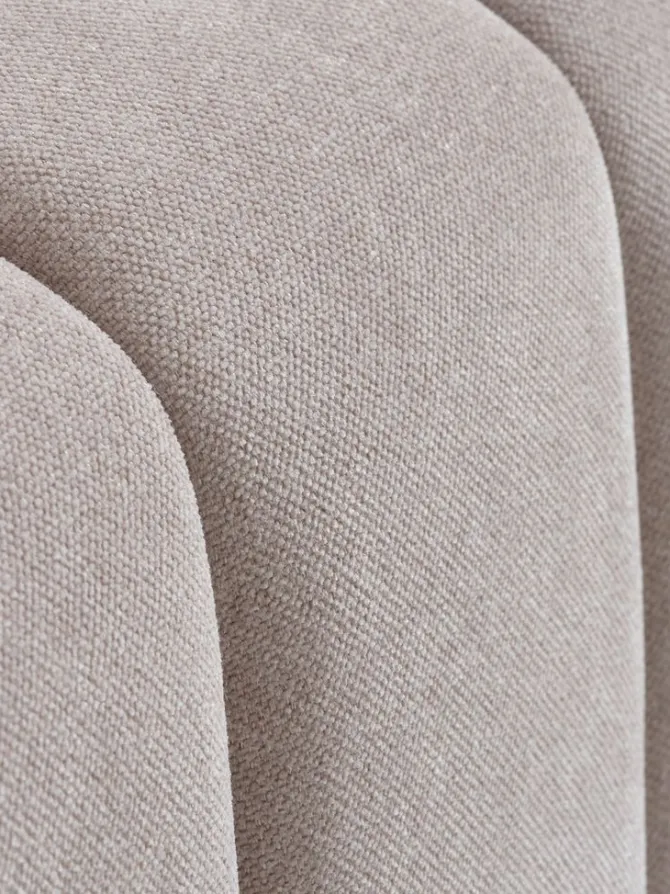 Sofa HUNDIGE 2-pers. beige stof