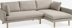 Sofa HVIDBJERG chaiselong sand