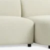 Sofa JYLLINGE chaiselong beige teddy