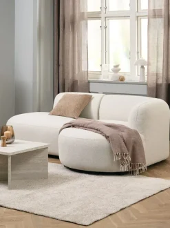 Sofa JYLLINGE chaiselong beige teddy