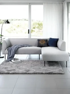 Sofa KARE chaiselong højrevendt lysegrå