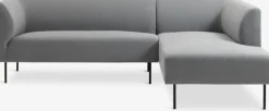 Sofa KARE chaiselong højrevendt lysegrå