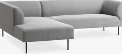 Sofa KARE chaiselong venstrevendt lysegrå